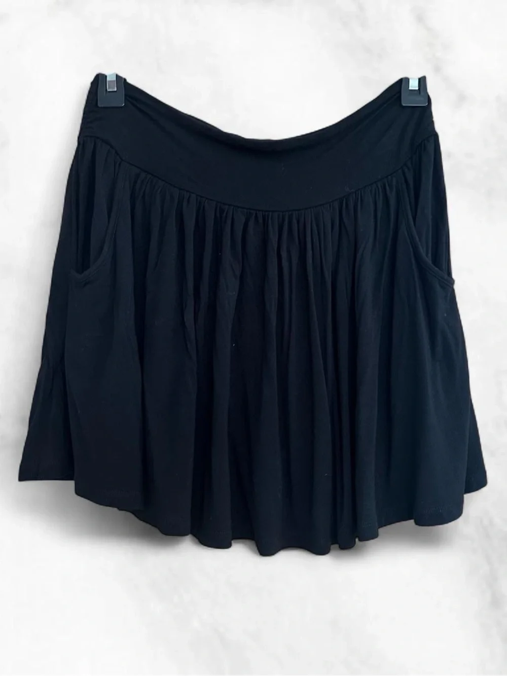 GAP Black Circle Skater Skirt with Pockets